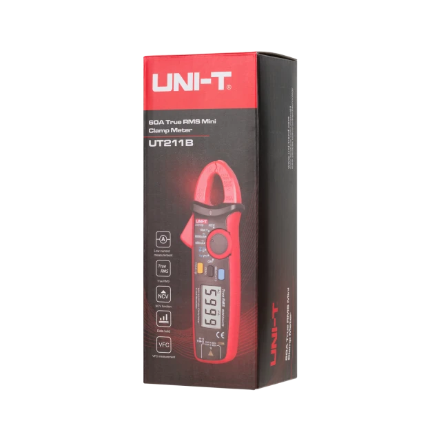 Клещи амперметр UNI-T UT211B (MIE0491)