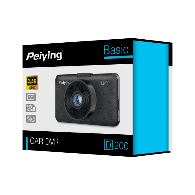 Регистратор автомобильный Peiying Basic D200 2.5K (PY-DVR012)