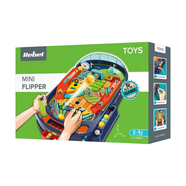 Игра настольная REBEL Mini Flipper (ZAB0127)