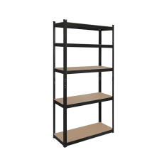 Стелаж металевий REBEL 180x90x40 Black (RB-1251B)