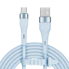 Кабель USB - microUSB Krüger&Matz Basic 1 м силиконовый Blue (KM1270-1BL)