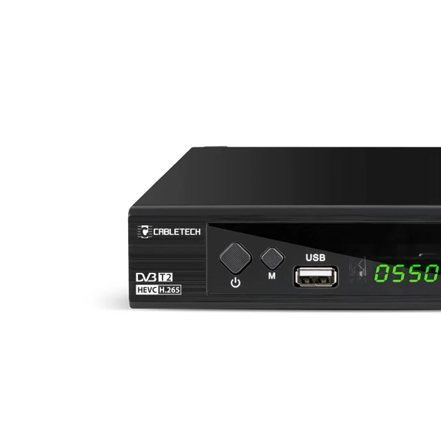 Тюнер Cabletech DVB-T/C HEVC H.265 10bit (URZ0336C)