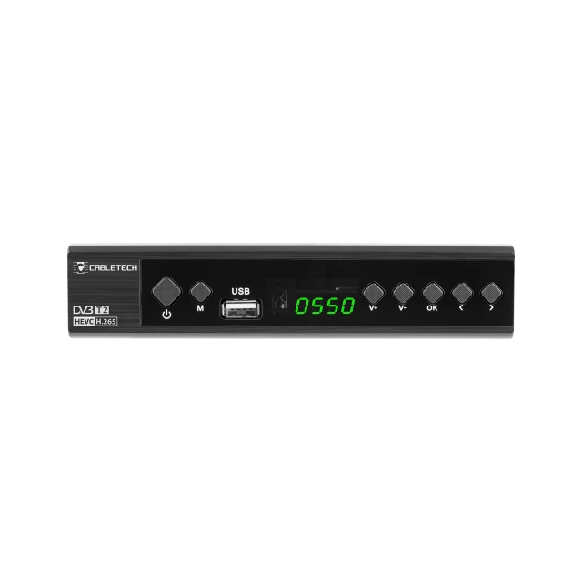 Тюнер Cabletech DVB-T/C HEVC H.265 10bit (URZ0336C)