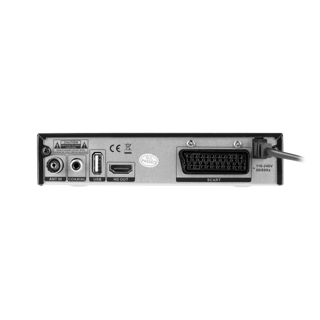 Тюнер Cabletech DVB-T/C HEVC H.265 10bit (URZ0336C)