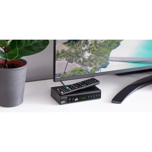 Тюнер Cabletech DVB-T/C HEVC H.265 10bit (URZ0336C)