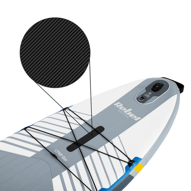 Дошка SUP REBEL ACTIVE PRO RBA-4518 White (RBA-4518-WH)