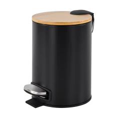 Кошик для сміття ванний Teesa 3л Black (TSA0407)