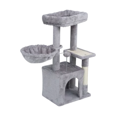 Когтеточка для кота Rebel Animals 40x30x80 см Gray (RA-1003)