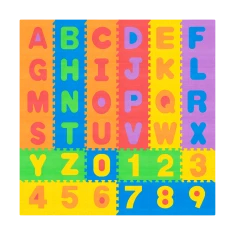 Килимок розвивальний REBEL Puzzle 180x180 см, алфавіт (RBY-2253-36)