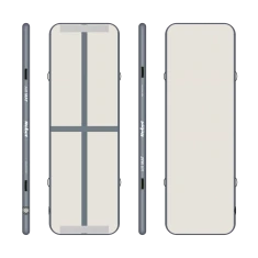 Акробатична доріжка Airtrack REBEL 300x100x10 см, сіра (RBA-4707-GR)