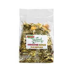 Ласощі для кроликів Alegia Фруктові трави 130 г (5901912230927)