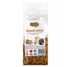Сушений борошняний хробак для птахів і гризунів Alegia 60 г (5901912230965)