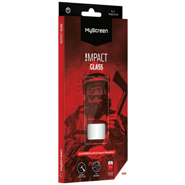 Захисне скло MyScreenProtector ImpactGLASS для iPhone 12/12 Pro Black (M4905IMPG PLUG)