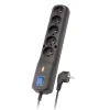 Подовжувач Lestar LV 530W 5 розеток 5 м Black (5901966000422)