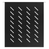 Полиця для шаф Lanberg AK-1005-B 500 мм Black (5901969403626)