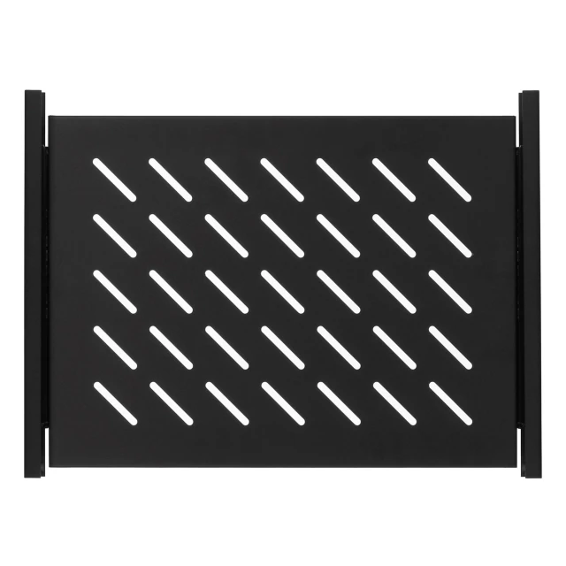 Полиця висувна для шаф Lanberg AK-1006-B 350 мм Black (5901969403633)