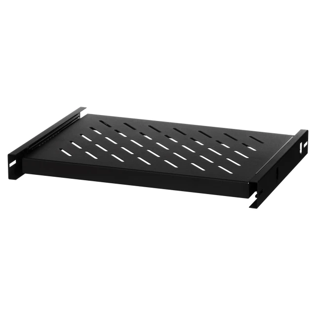 Полиця висувна для шаф Lanberg AK-1006-B 350 мм Black (5901969403633)