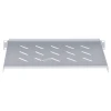 Полиця стаціонарна для шаф Lanberg AK-1008-S 315 мм Grey (5901969403886)