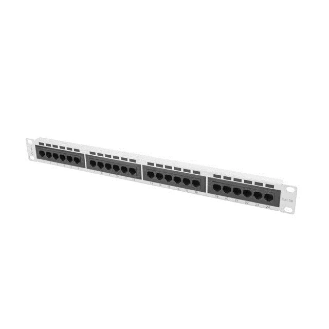 Патч-панель Lanberg PPU5-1024-S 1U Cat.5e 24xRJ-45 (5901969404098)