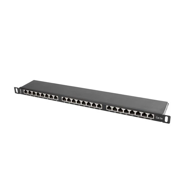 Патч-панель Lanberg PPS5-0024-B 0.5U Cat.5e 24xRJ-45 (5901969404203)