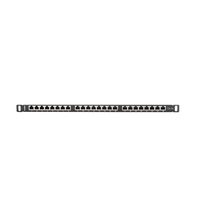 Патч-панель Lanberg PPS5-0024-B 0.5U Cat.5e 24xRJ-45 (5901969404203)