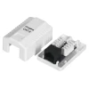 Розетка накладна Lanberg OU6-0001-W RJ-45 cat. 6 UTP White (5901969404234)