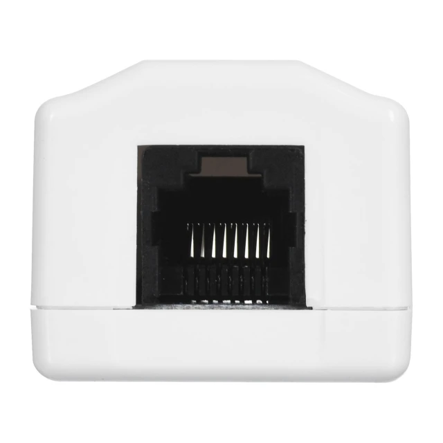 Розетка накладна Lanberg OU6-0001-W RJ-45 cat. 6 UTP White (5901969404234)