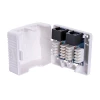 Розетка накладна Lanberg OU6-0002-W RJ-45 cat. 6 UTP подвійна White (5901969404258)