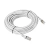 Кабель Lanberg RJ45 - RJ45 10 м Gray (5901969404876)