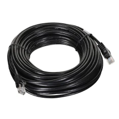 Патч-корд Lanberg PCU5-10CC-1500-BK UTP Cat.5e RJ45 15 м Black (5901969406764)