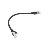 Патч-корд Lanberg PCU6-10CC-0025-BK UTP Cat.6 RJ45 0,25 м Black (5901969406887)