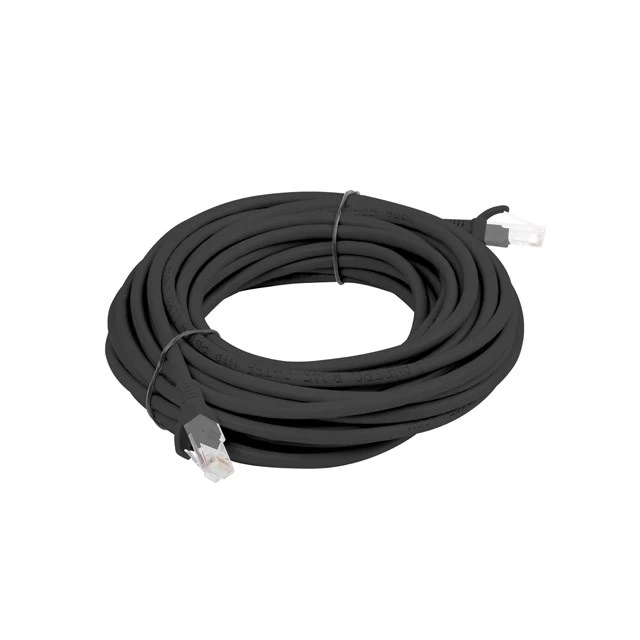 Патч-корд Lanberg PCU6-10CC-0500-BK RJ45 – RJ45 5 м UTP Cat.6 Black (5901969406948)