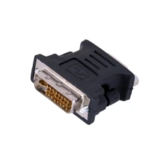Відео-адаптер Lanberg DVI-I Dual Link (M) на VGA (F) Black (5901969408751)