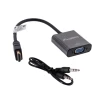 Перехідник Lanberg HDMI M - VGA F 0,20 м Black (5901969408805)