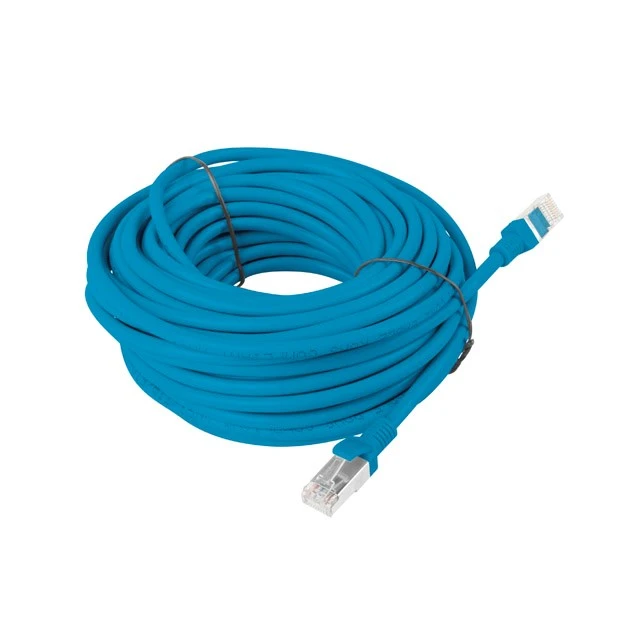 Патч-корд Lanberg PCU6-10CC-1500-B RJ45 – RJ45 15 м UTP Cat.6 Blue (5901969409055)