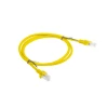Патч-корд Lanberg UTP Cat.6 1 м Yellow (5901969409093)