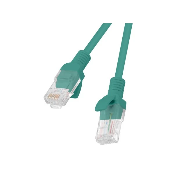 Патч-корд Lanberg PCU6-10CC-0025-G UTP Cat.6 0,25 м Green (5901969409178)