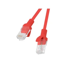 Патч-корд Lanberg UTP Cat.6 0,25 м Red (5901969409277)