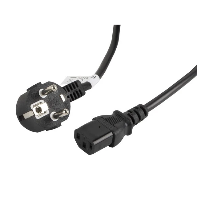 Кабель питания Lanberg VDE CEE 7/7 -> C13 3 м (5901969409758)