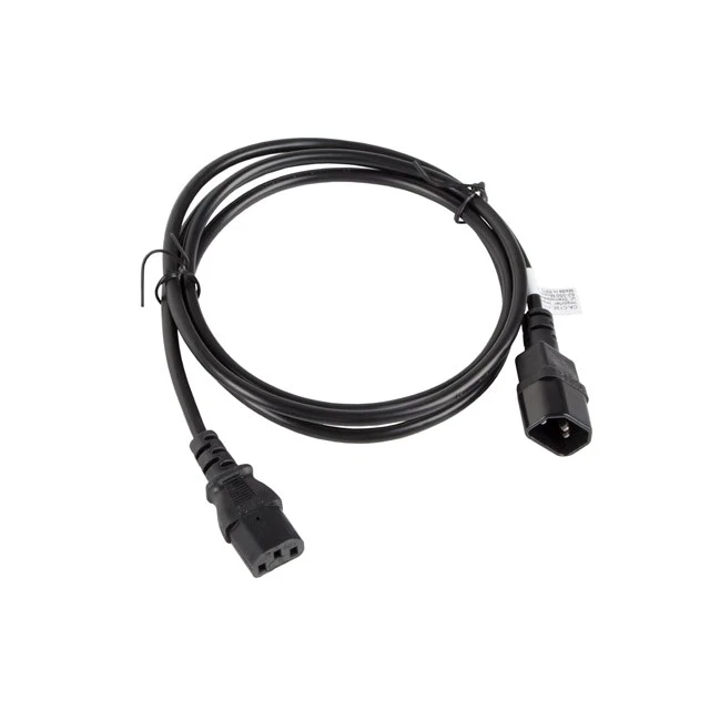 Кабель живлення Lanberg CA-C13E-11CC-0018-BK C13-C14 1,8 м Black (5901969409833)