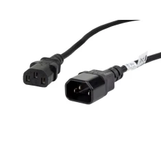 Кабель живлення Lanberg CA-C13E-11CC-0018-BK C13-C14 1,8 м Black (5901969409833)
