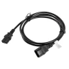 Кабель живлення Lanberg CA-C13E-11CC-0018-BK C13-C14 1,8 м Black (5901969409833)