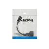 Подовжувач кабелю живлення Lanberg IEC 320 C14-SCHUKO 20 см (5901969409871)