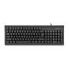 Клавіатура Natec Moray з читачем Smart ID US розкладка Black (5901969410112)