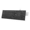 Клавіатура Natec Moray з читачем Smart ID US розкладка Black (5901969410112)