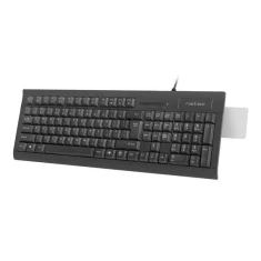 Клавіатура Natec Moray з читачем Smart ID US розкладка Black (5901969410112)