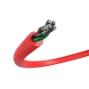 Кабель Natec Prati USB Type-C — USB Type-A кутовий 1 м Black/Red (5901969411669)