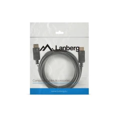 Кабель Lanberg DisplayPort — DisplayPort 3 м Black (5901969413397)