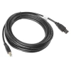 Кабель Lanberg USB 2.0 M - USB 2.0 B M 5 м Black (5901969413540)