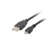 Кабель Lanberg USB 2.0 M — Micro USB M 1,8 м Black (5901969413687)